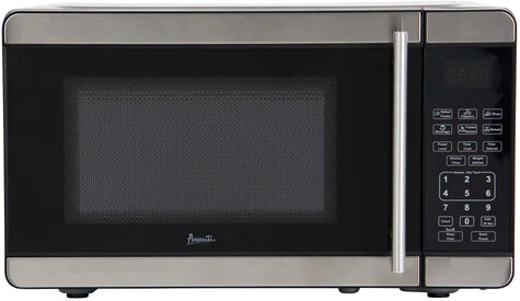 Avanti MT7V3S 18 inch Countertop Microwave with 0.7 cu. ft. Capacity, 700 Watts Cooking Power (Stainless Steel)