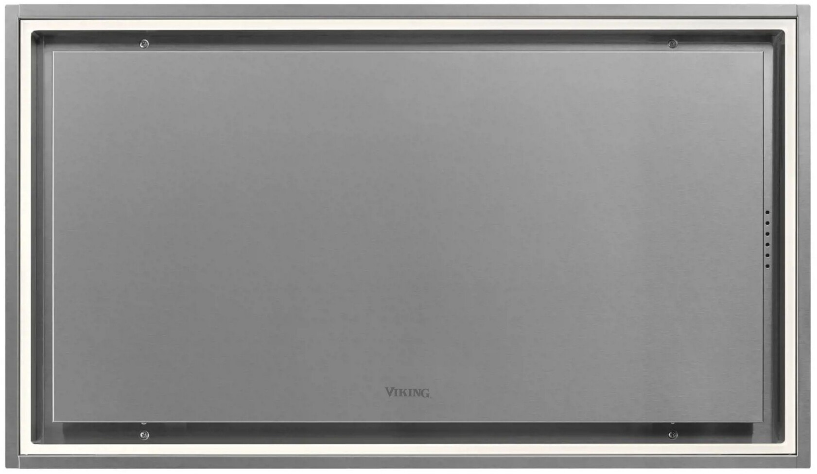 Viking MVCEH636SS 36 inch RVL Series Smart PureLine Ceiling Hood with 600 CFM, Peripheral Extraction, LED Lighting and Auto-Stop (Stainless Steel)