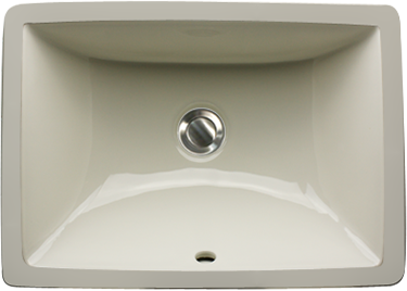 Nantucket Sinks Great Point Collection Undermount Vitreous China Rectangle Sink UM16X11B