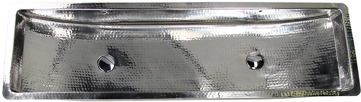 Nantucket Sinks Brightwork Home Collection Undermount Stainless Steel Rectangle Sink TRS48OF