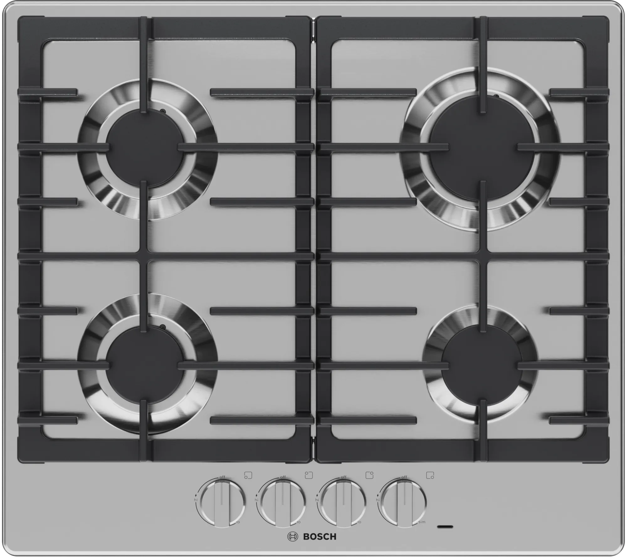 Bosch - 500 Series Built-In Gas Cooktop with 4 burners