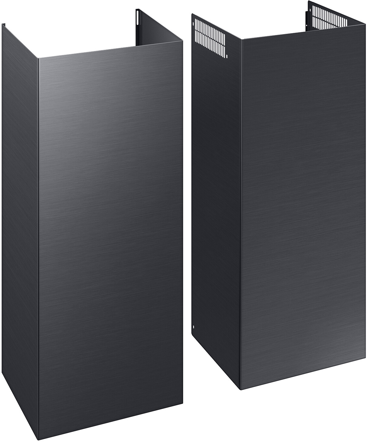 Samsung NKAE6000WG Chimney Extension Kit for 6000 Series Bespoke Smart Wall Mount Hood (Black Stainless Steel)