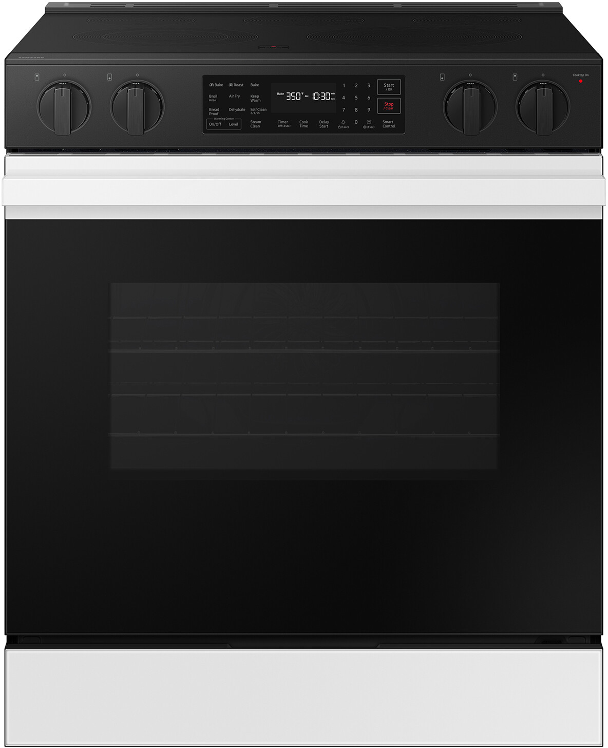 Samsung - Bespoke 6.3 Cu. Ft. Slide-In Electric Range with Air Fry