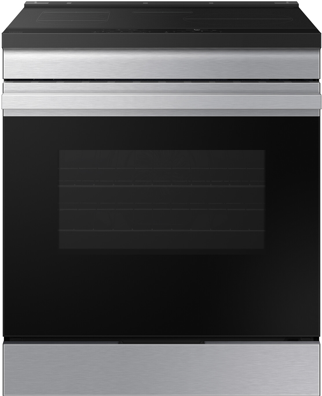Samsung - Bespoke 6.3 Cu. Ft. Slide-In Electric Induction Range with Air Fry
