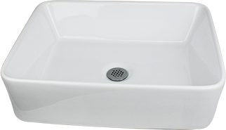 Nantucket Sinks Brant Point Collection Drop-In Vitreous China Sink NSV105