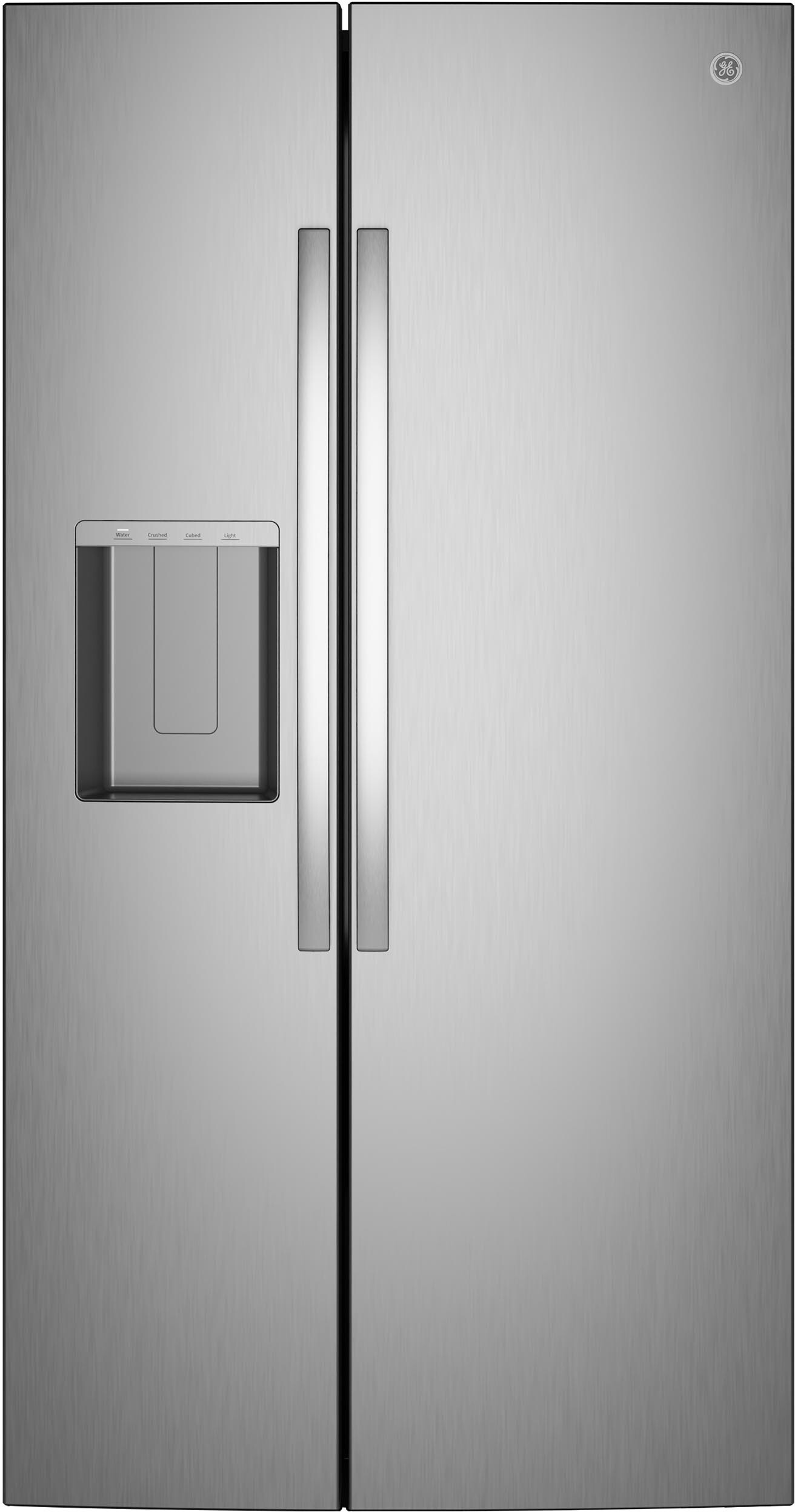 GE 36 Inch 36" Counter Depth Side-by-Side Refrigerator GZE24NYYFS | Fridge.com