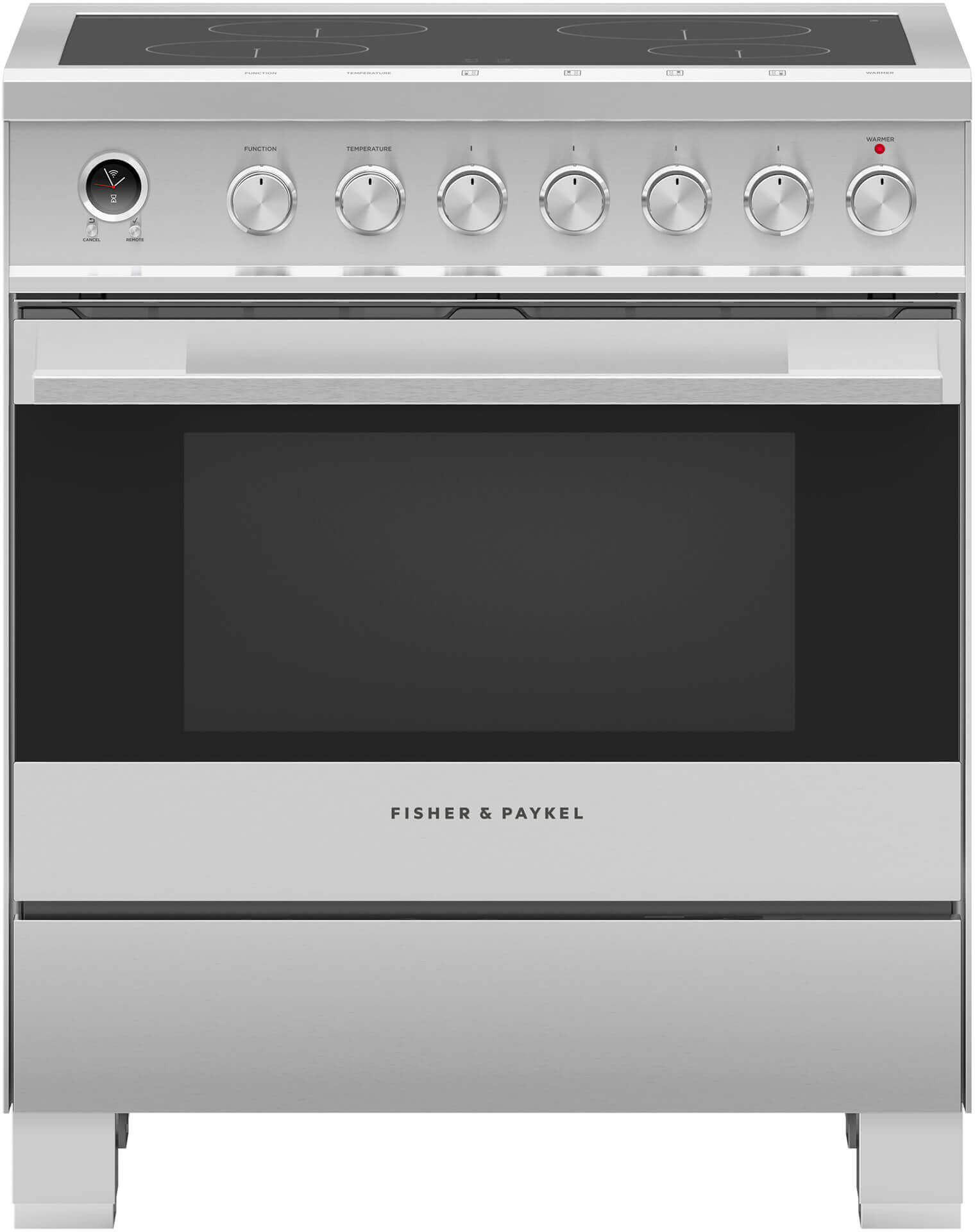 Series 9 Contemporary 30"" Induction Range - Fisher & Paykel OR30SDI6X1