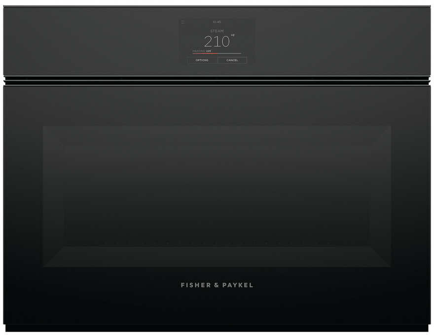 Series 9 Minimal Series 24"" Electric Steam Oven - Fisher & Paykel OS24NMTNB1