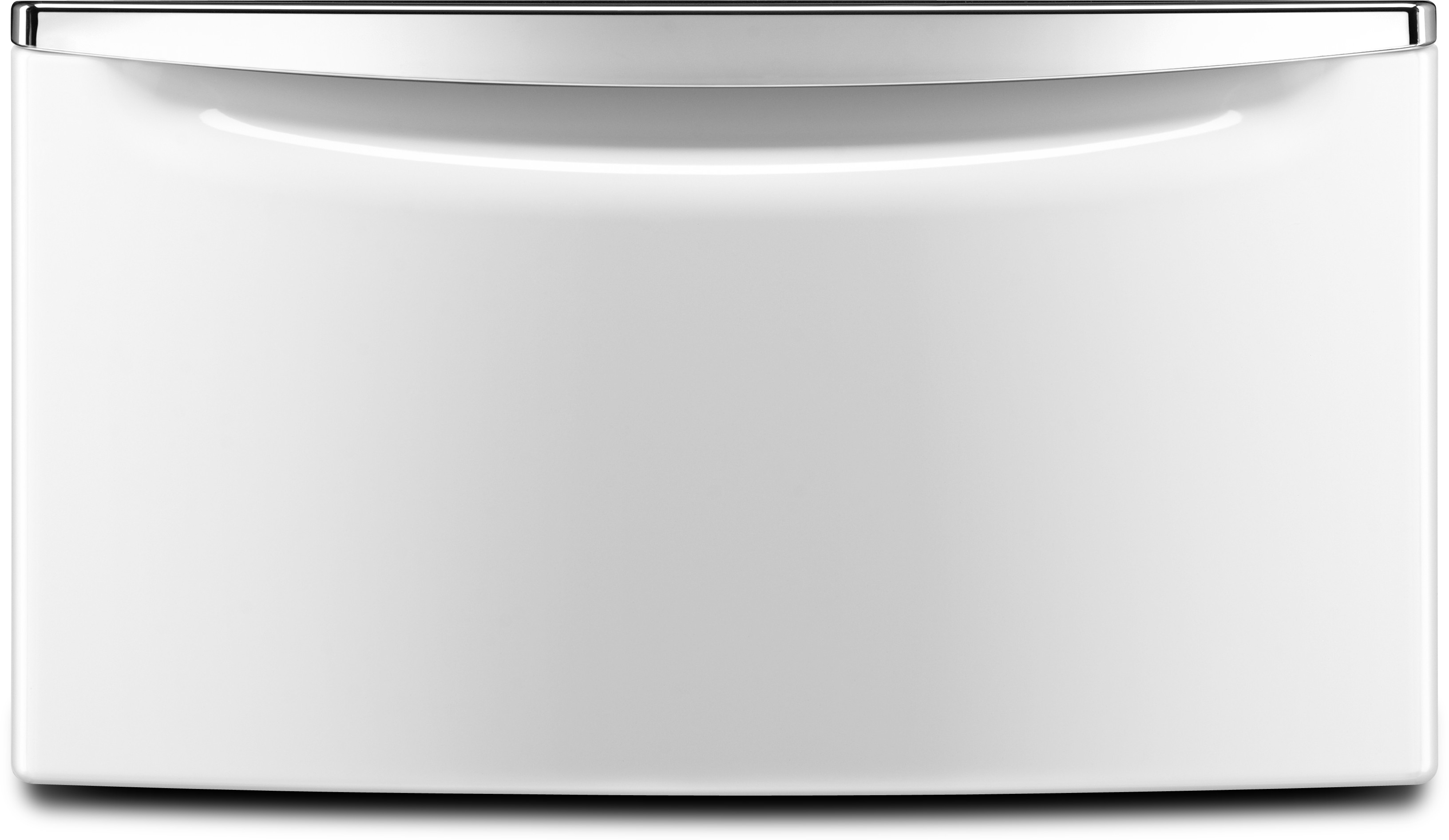 Maytag XHPC155XW 15.5 inch Height Laundry Pedestal with Storage for 27 inch Washers and Dryers (White)