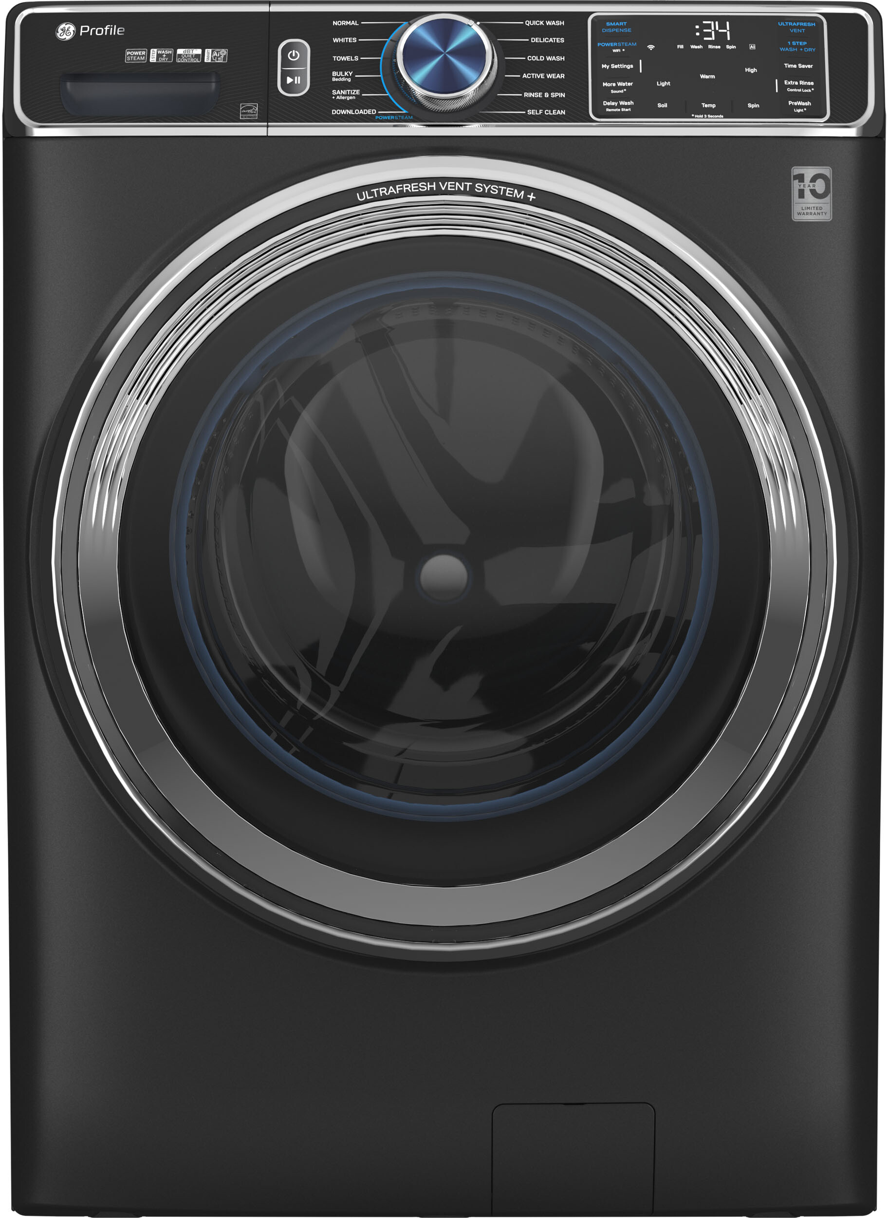 GE Profile 5.3 Cu. Ft. Front Load Washer PFW950SPTDS