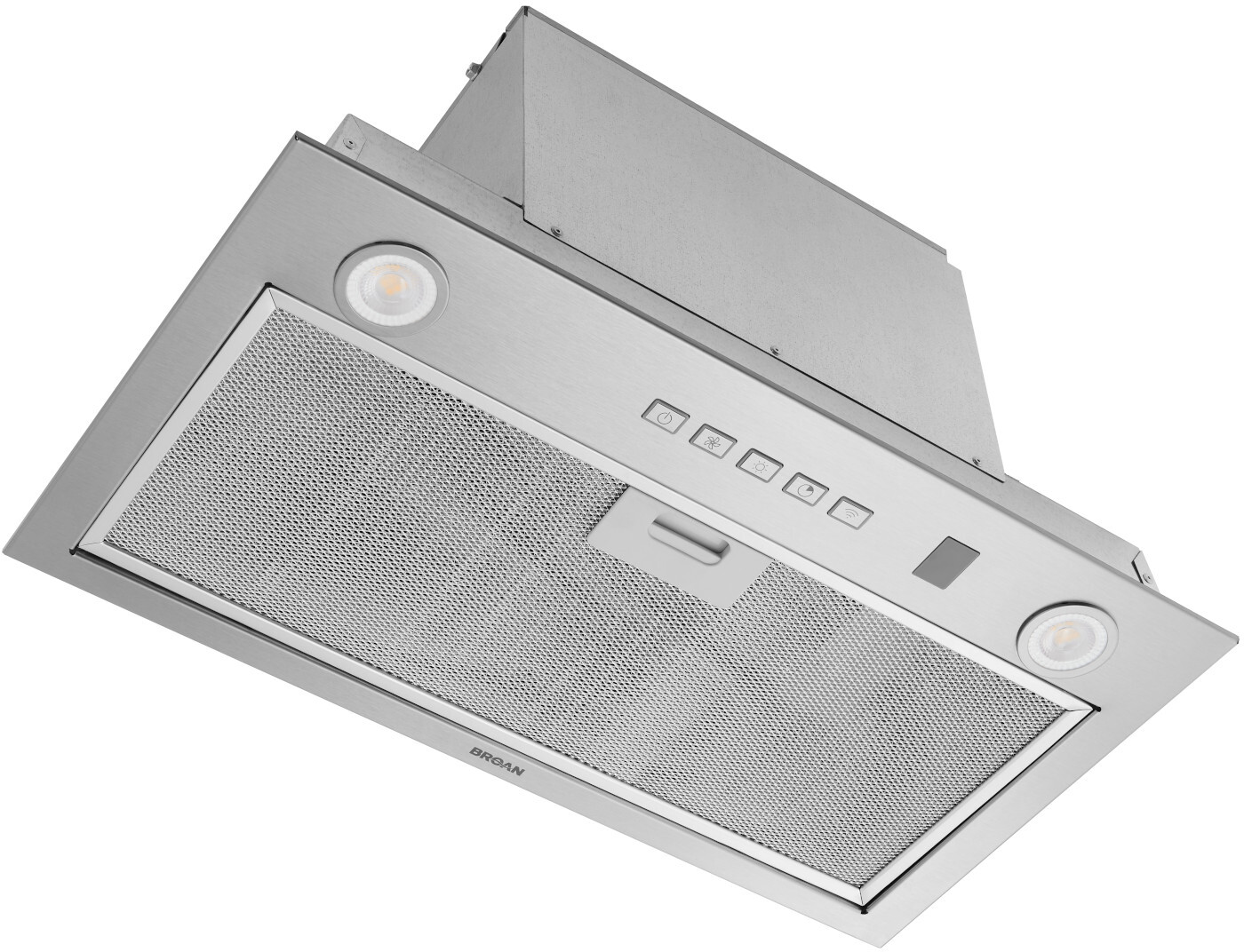 Broan PM400SSV 21 inch Smart Custom Range Hood Insert with 450 CFM, Voice Control, Aluminum Mesh Filters and LED Lighting in Stainless Steel