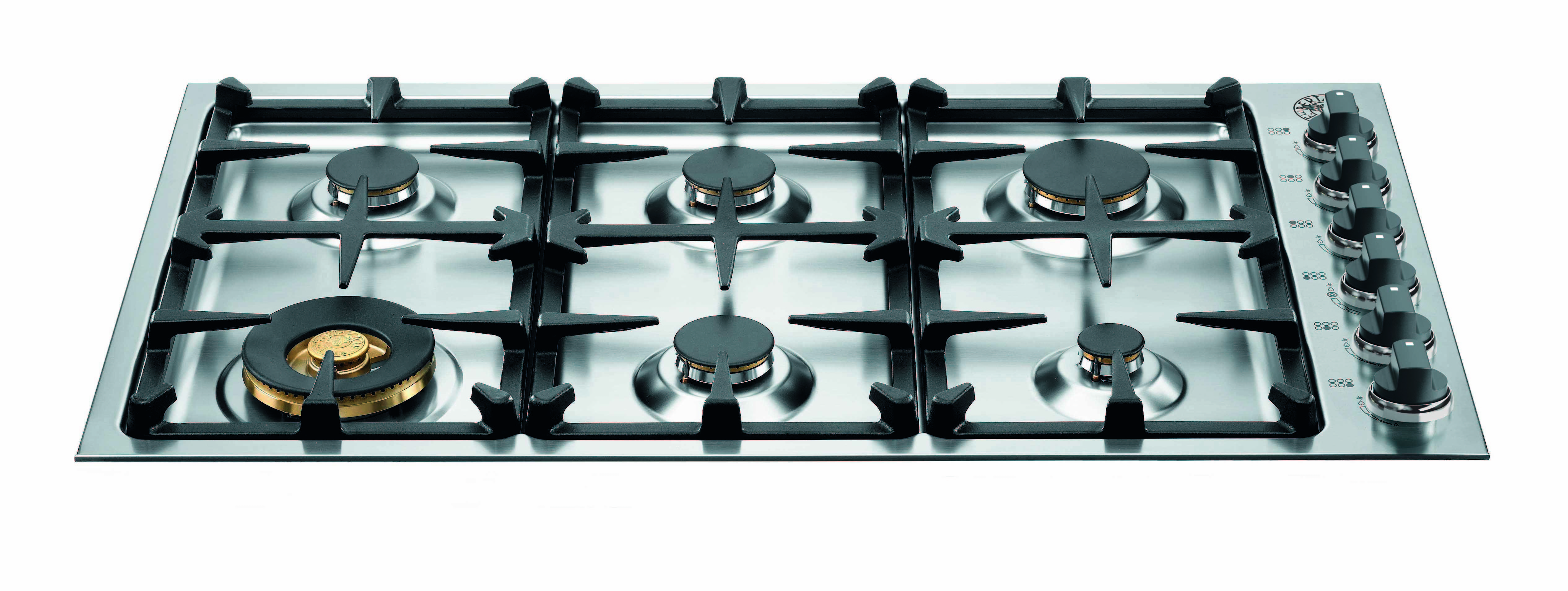 Master 36"" Liquid Propane Drop-In Cooktop - Bertazzoni QB36M600XLP