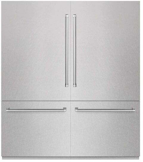 ZLINE 72 Inch 72" Built In Counter Depth French Door Refrigerator RBITSN72 | Fridge.com