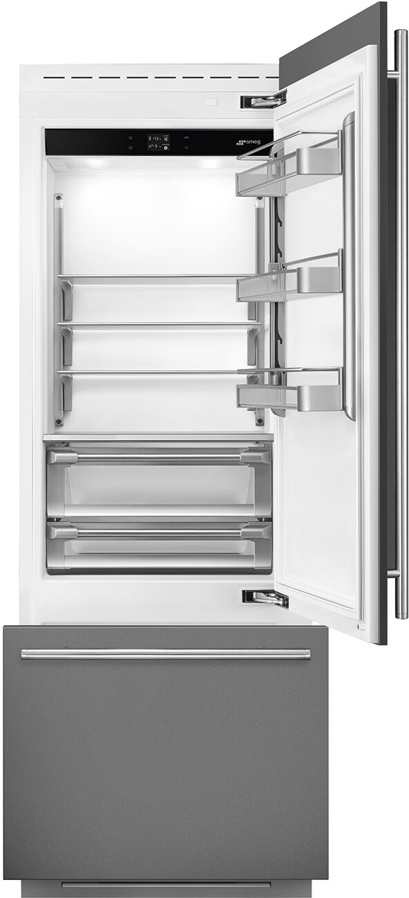 30" Bottom-Mount Refrigerator, Auto Ice Maker, Dual Evaporators And Inverter Compressors, TFT Touch Display | Fridge.com
