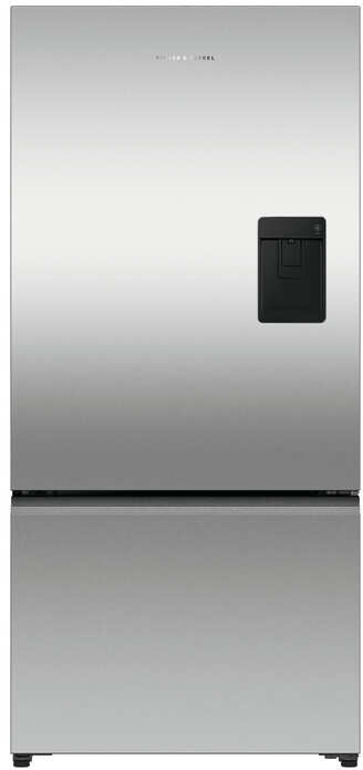 Fisher & Paykel - 32 in. Wide 18.2 Cu. Ft. Bottom Mount Freezer Freestanding Refrigerator with Ice & Water - Stainless Steel — FIN-0018573 | Fridge.com