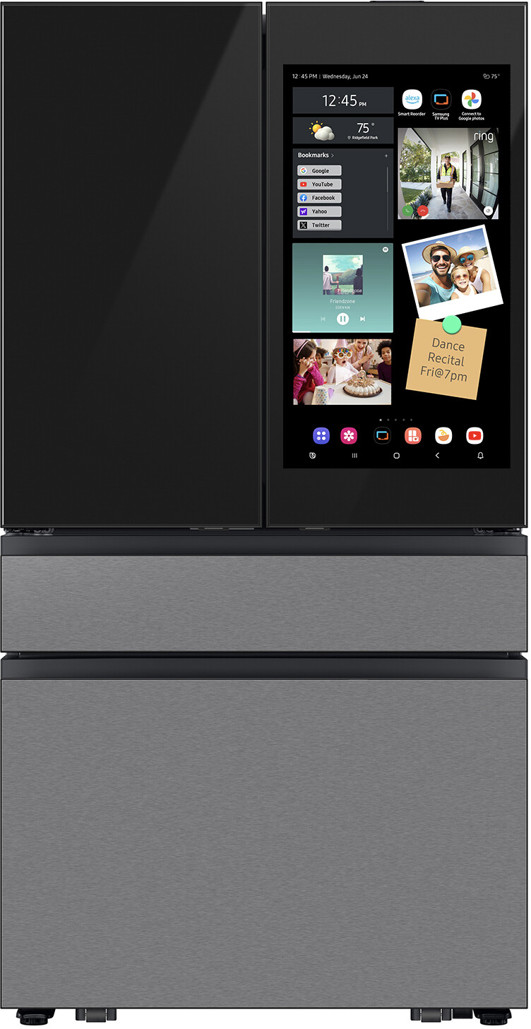 Samsung 36 Inch BESPOKE Freestanding Refrigerator RF90F29AECR
