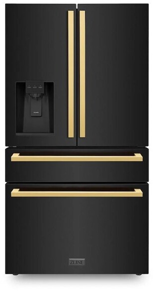 Whirlpool Maximize organization and minimize clutter with 5 storage zones in our large capacity counter depth French Door refrigerator. in Black Stainless Finish on Fridge.com