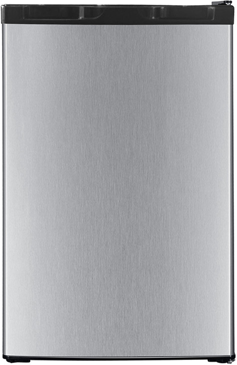 Avanti RMX45B3S 22 inch Compact Refrigerator with 4.5 cu. ft. Total Capacity, Full-Width Freezer Compartment, Adjustable Glass Shelves, Crisper Drawer and Energy Star Certified in Stainless Steel