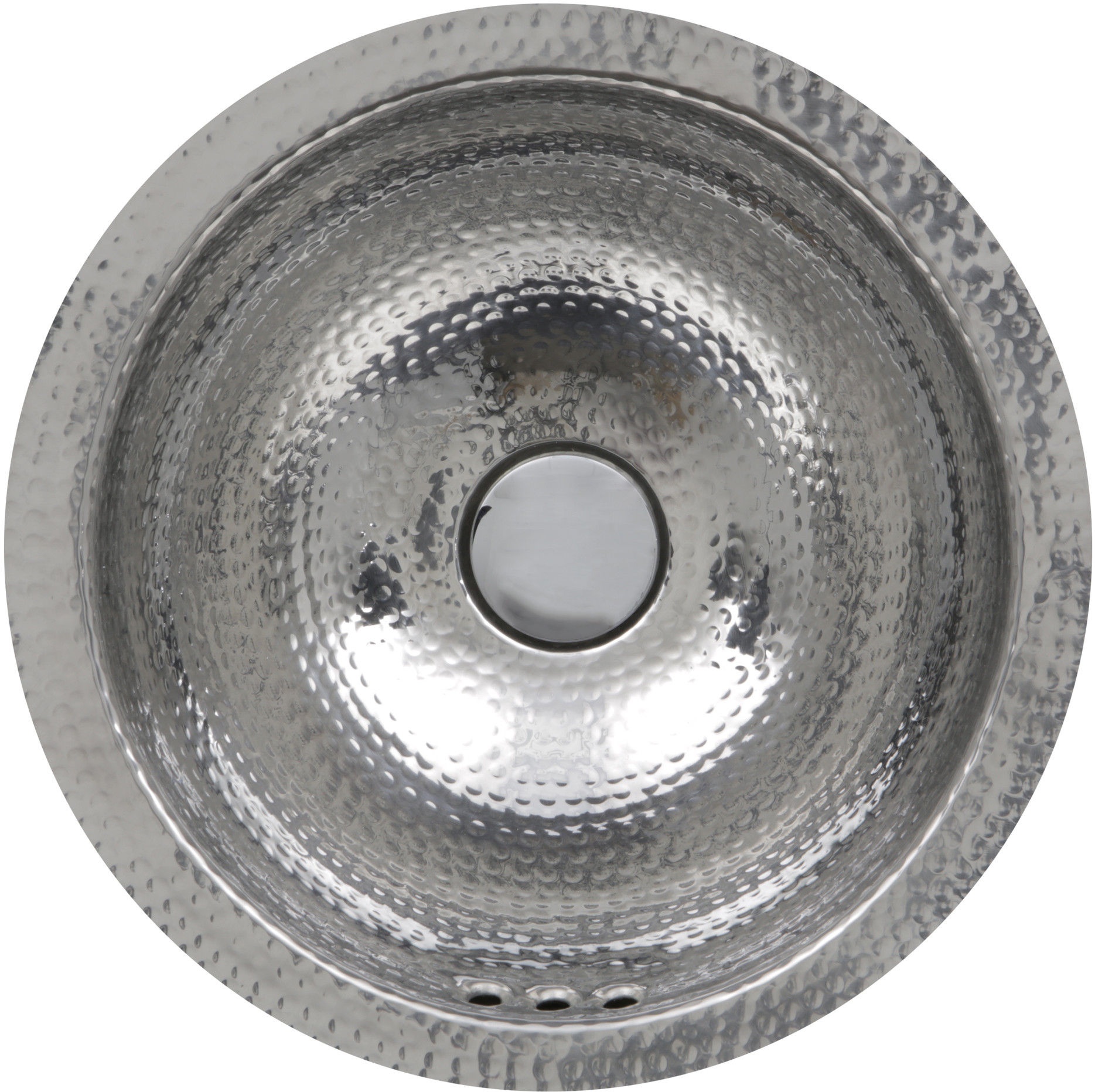 Nantucket Sinks Brightwork Home Collection Undermount Stainless Steel Round Sink ROSOF