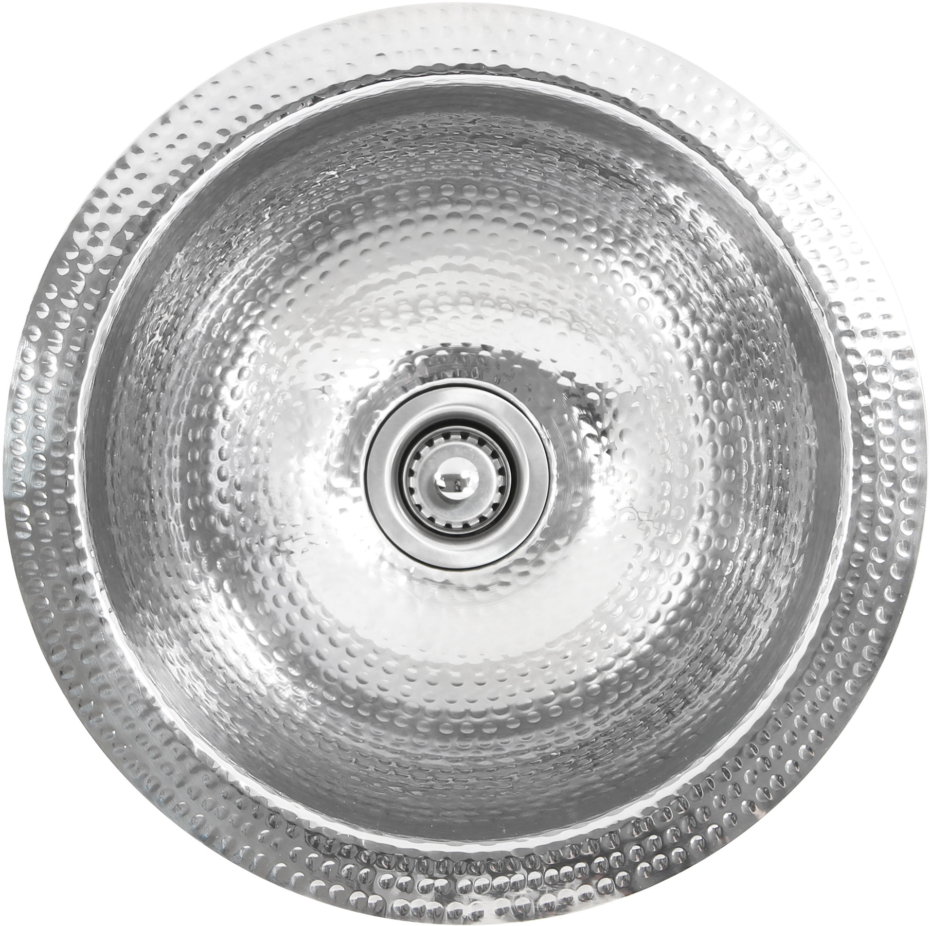 Nantucket Sinks Brightwork Home Collection Drop-In/Undermount Stainless Steel Round Sink ROS
