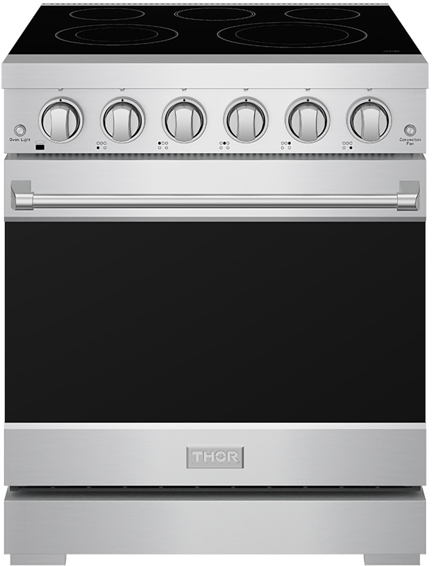 Thor Kitchen RSE30P 30 Inch Professional Electric Range With Precision Knob Control In Stainless Steel Gordon Ramsay Series