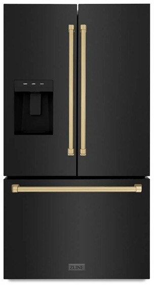 ZLINE 36 Inch autograph 36" French Door Refrigerator RSMZW36BSCB — FIN-0018486 | Fridge.com
