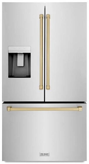 ZLINE 36 Inch autograph 36" French Door Refrigerator RSMZW36CB — FIN-0018227 | Fridge.com