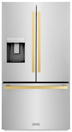 ZLINE 36 Inch autograph 36" French Door Refrigerator RSMZW36FG — FIN-0018536 | Fridge.com