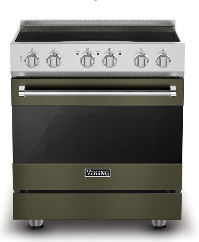 Viking RVIR3304BMA 3 Series 30 inch Induction Range with 4 Elements and 4.7 cu. ft. Oven Capacity (Martini)