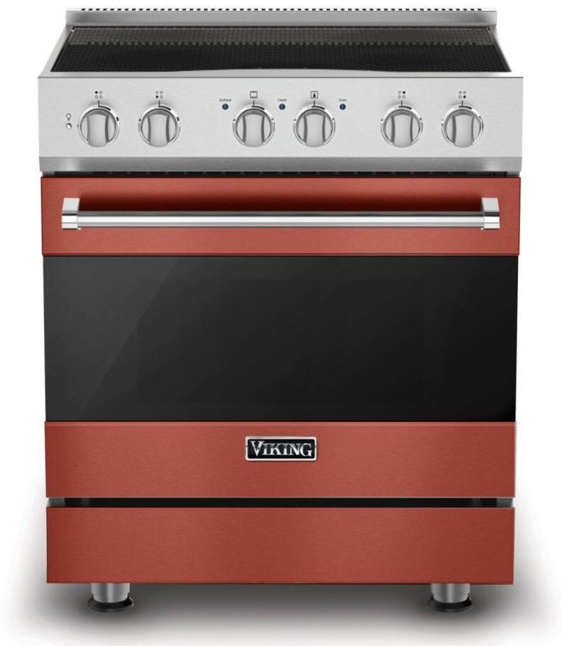 Viking RVIR3304BSC 3 Series 30 inch Induction Range with 4 Elements and 4.7 cu. ft. Oven Capacity (Spiced Cider)