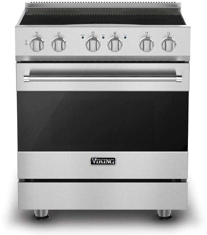 Viking RVIR3304BSS 3 Series 30 inch Induction Range with 4 Elements and 4.7 cu. ft. Oven Capacity (Stainless Steel)