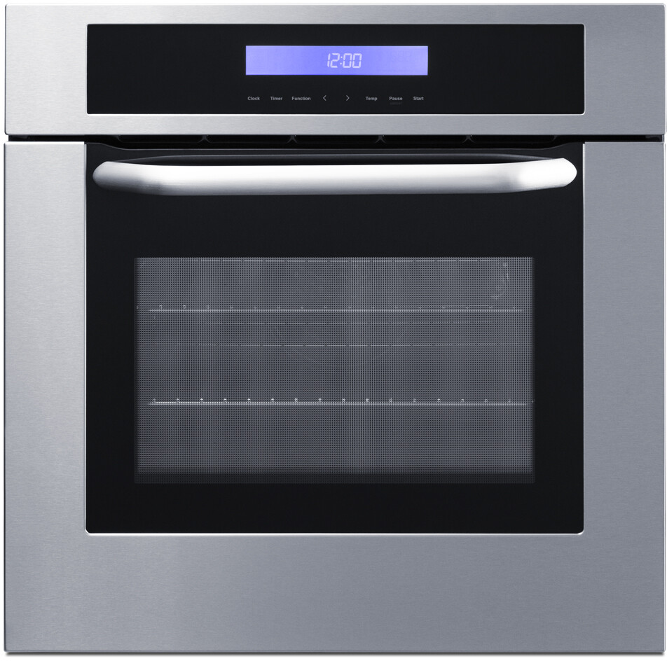 Summit SEW24SSX 24" Wide Electric Wall Oven with Convection, ADA Compliant, Digital Control Panel, Brushed Stainless Steel Trim
