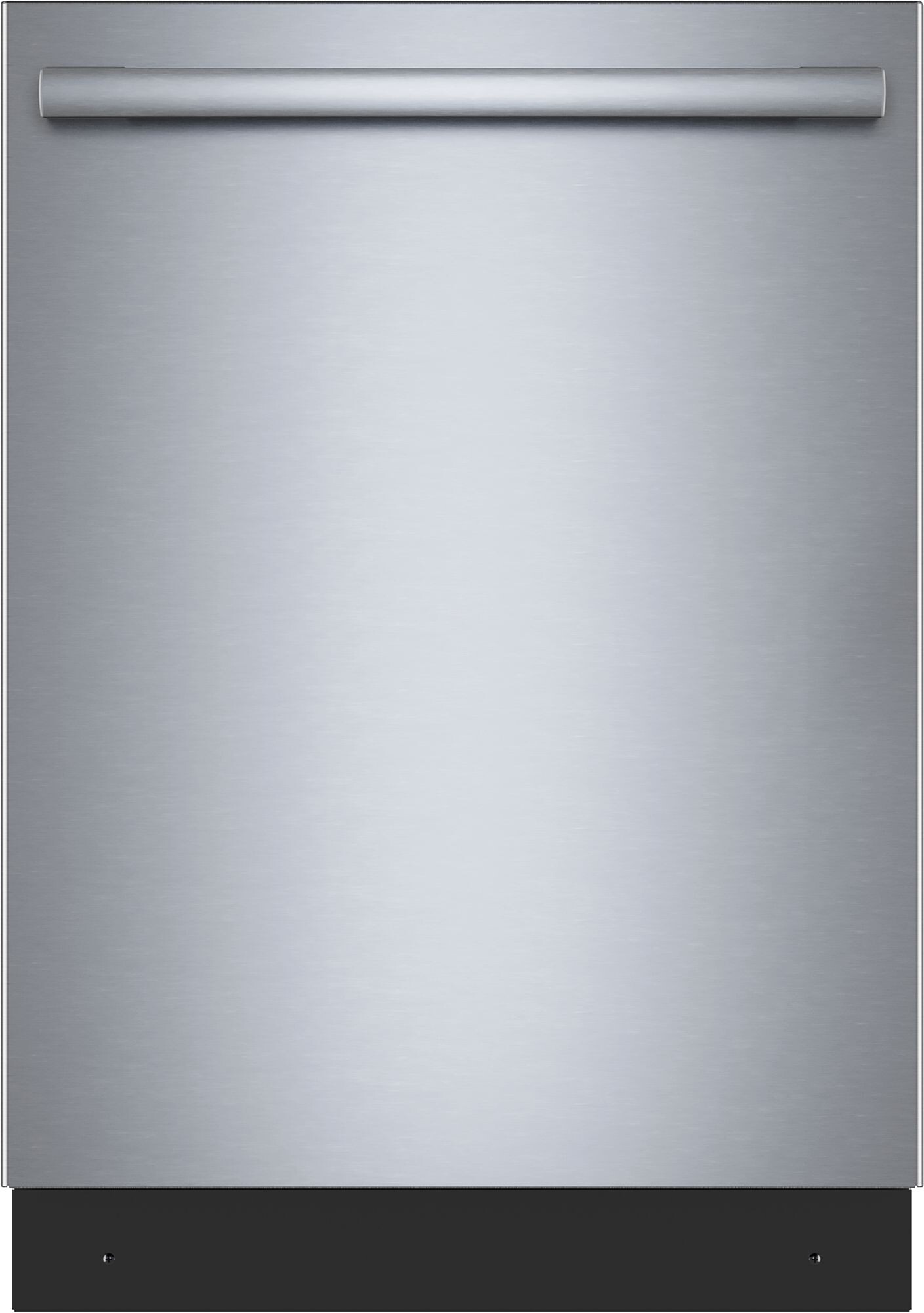Bosch SHX65DM5N 24 inch 500 Series Smart Bar Handle Dishwasher with 16 Place Settings, Zone Wash, AutoAir, Standard 3rd Rack and Home Connect in Stainless Steel