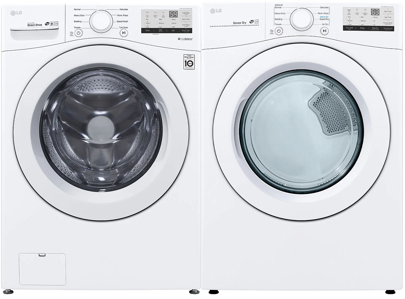 LG Front Load Washer & Dryer Set LGWADREW03