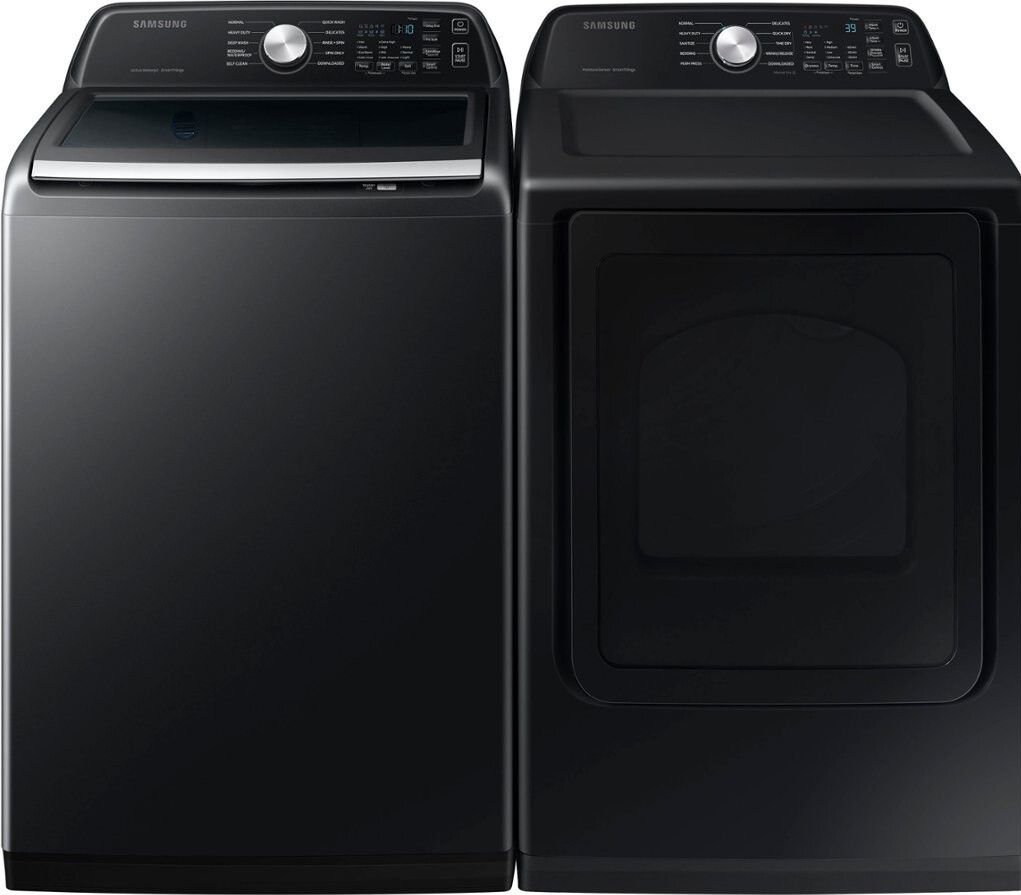 Samsung BESPOKE Top Load Washer & Dryer Set SAWADREAV3505 -  WA46CG3505AV