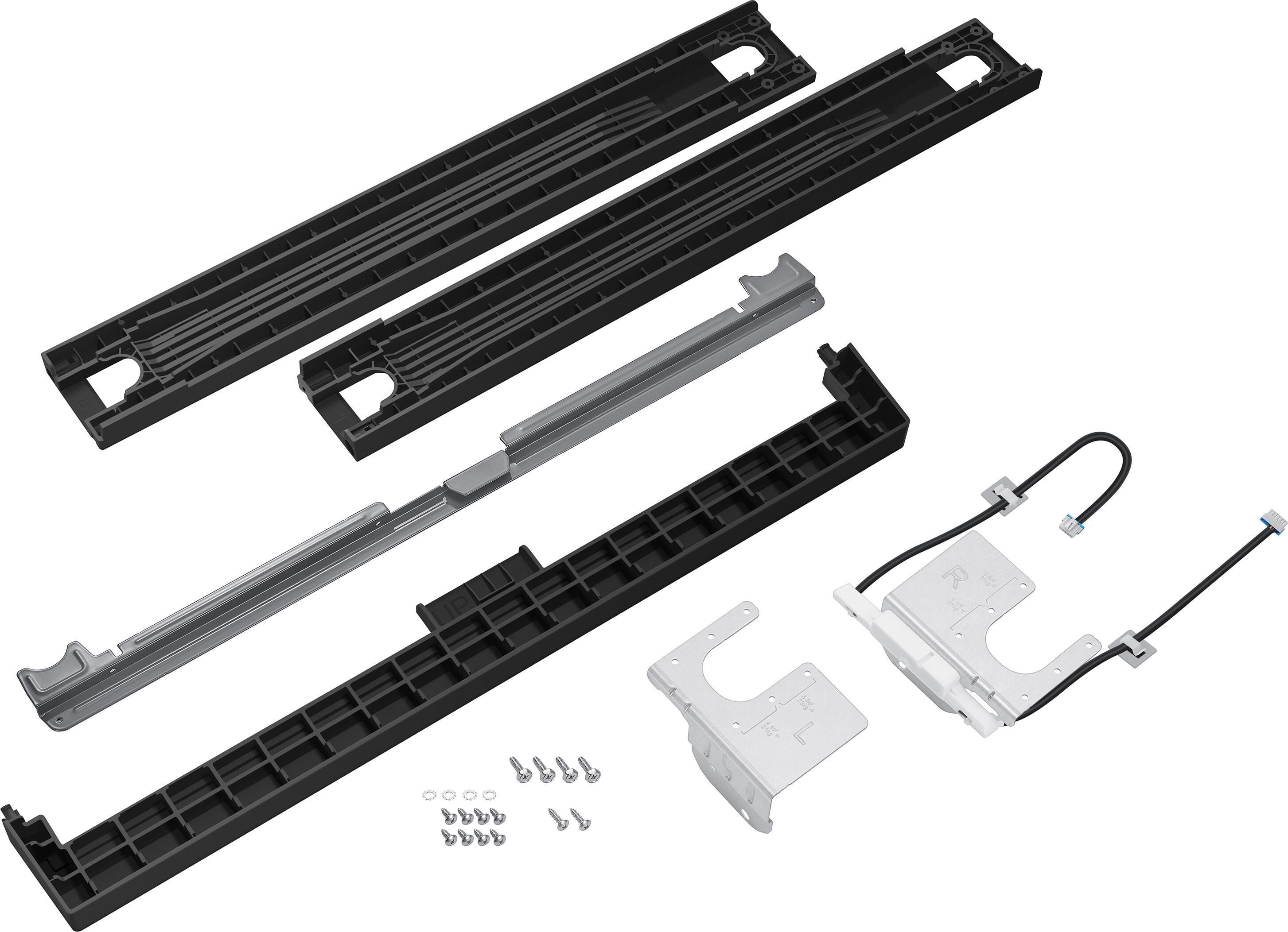 Samsung Bespoke Stacking and Multi Control™ Combo Kit in Brushed Black
