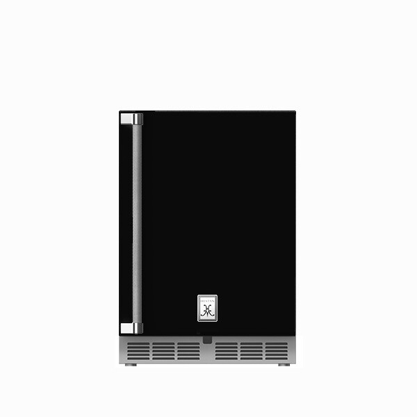 Hestan 24 Inch Built In Refrigerator GRWSL24BK