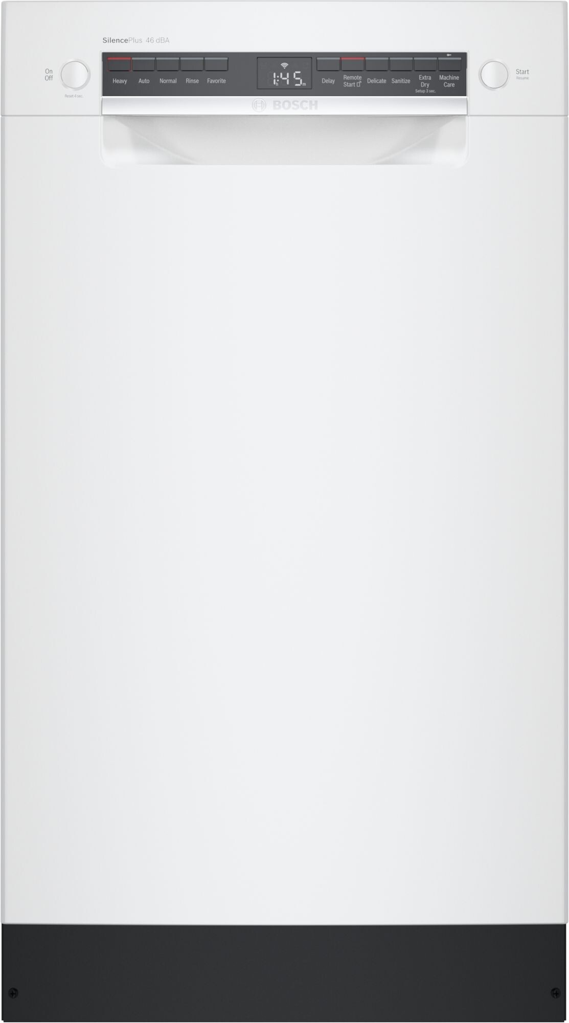 Bosch - 300 Series Front Control Smart Built-In Dishwasher with 3rd Rack and 46 dBA