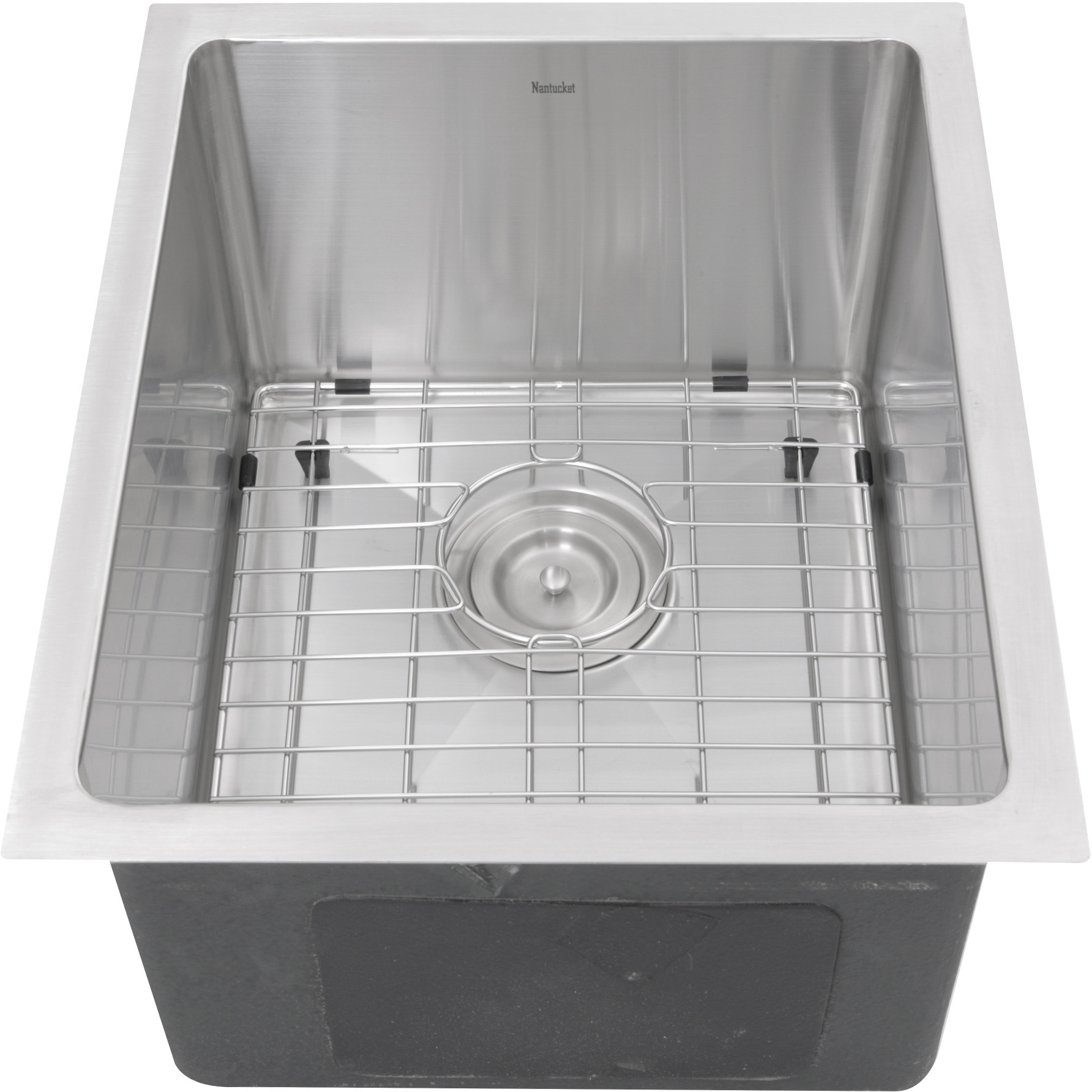 Nantucket Sinks Pro Series Undermount Stainless Steel Rectangle Sink SR1815