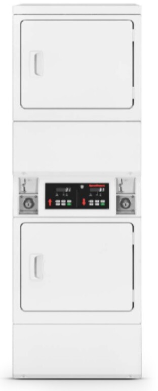 Speed Queen 27 Commercial Gas Front Load Washer Dryer Combo SSGNCAGS116TW01