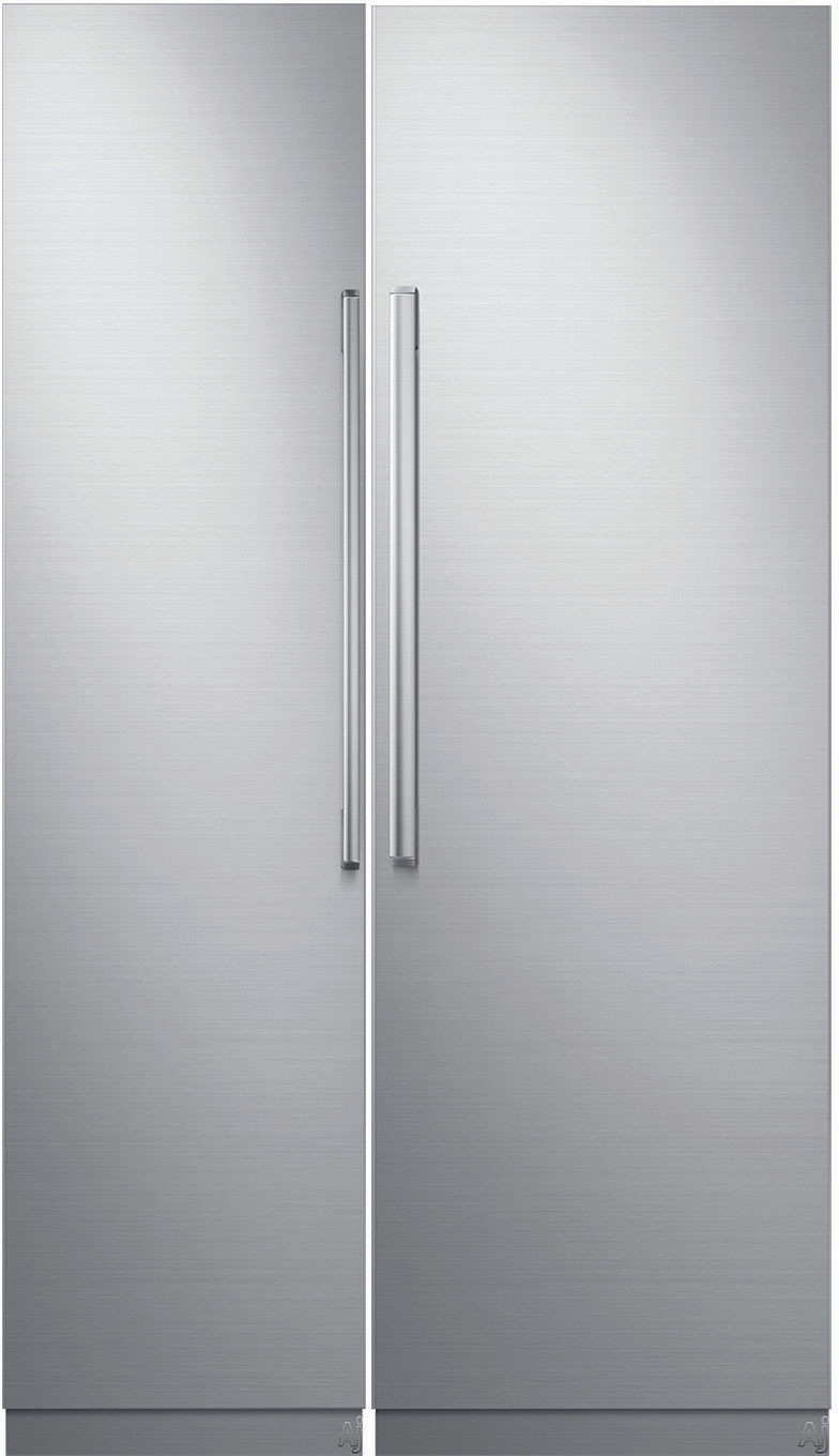 Dacor Contemporary Column Refrigerator & Freezer Set DAREFR122