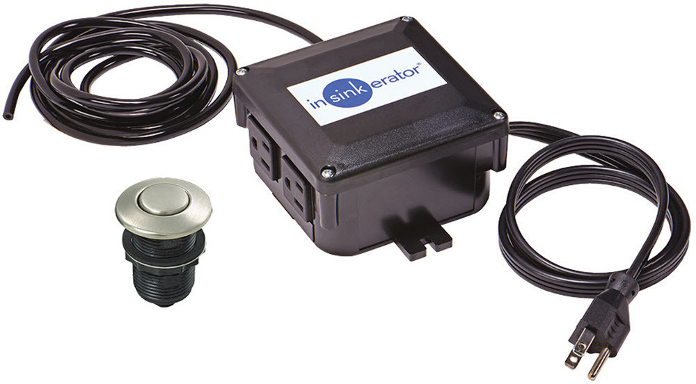 InSinkErator STSOOSN SinkTop Switch - Dual Outlet in Black