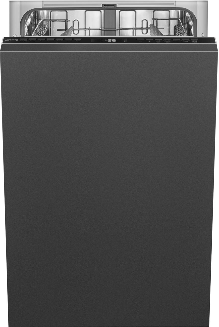 Smeg STU1822 18 inch Fully Integrated Dishwasher with 6 Wash Programs, 24 Hour Delay Start, Sanitize Cycle, ADA Compliant, in Panel Ready