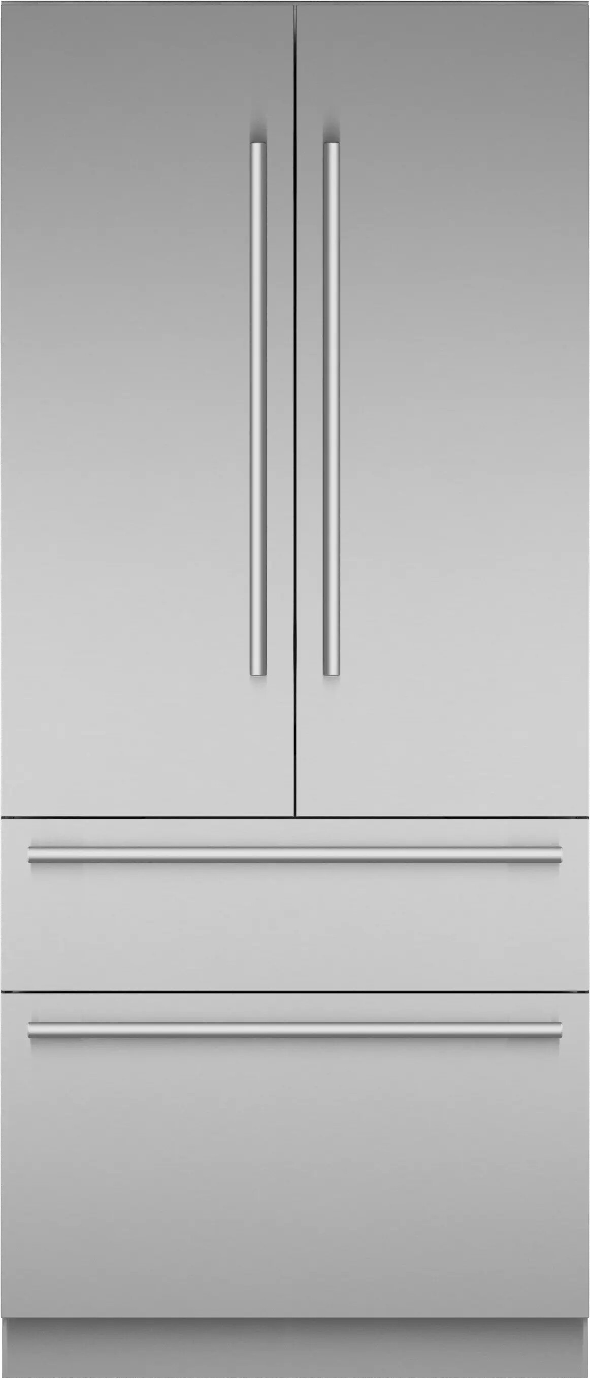 Thermador T36BT112NS Freedom, Built-In French Door Bottom Freezer, 36", Stainless Steel Refrigerator for Unisex