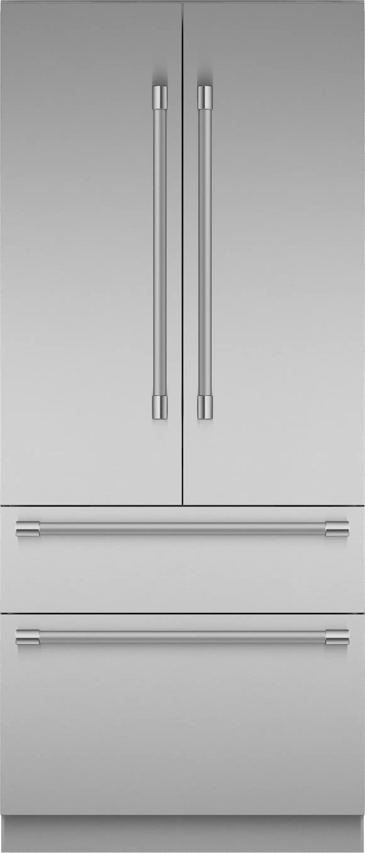 Thermador T36BT122NS Freedom, Built-In French Door Bottom Freezer, 36", Stainless Steel Refrigerator for Unisex