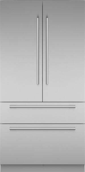 Thermador - Freedom Collection 42 in. Wide 23.1 Cu. Ft. French Door Bottom Freezer Built-in Smart Refrigerator - Stainless Steel — FIN-0018594 | Fridge.com