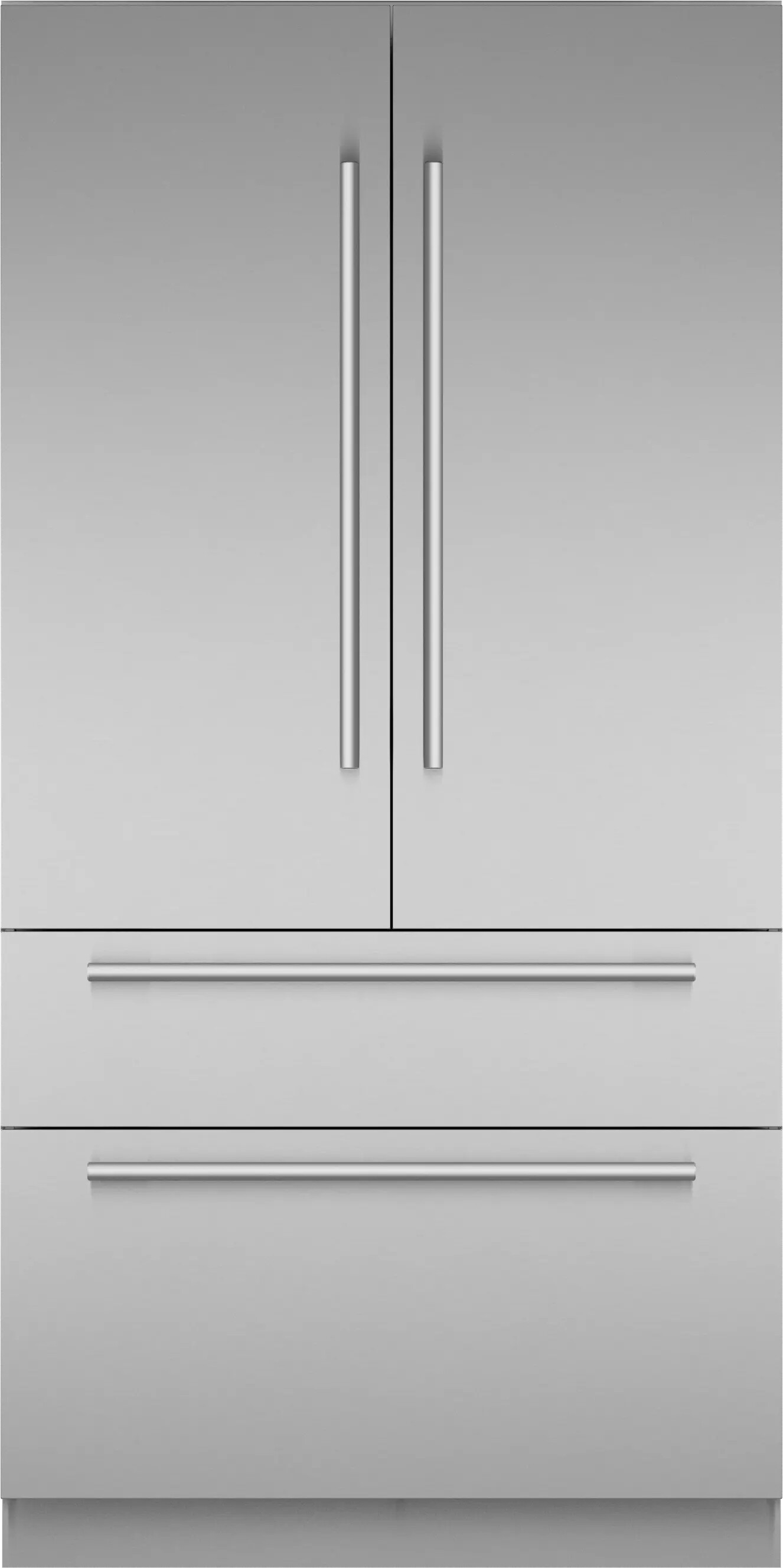 Thermador T42BT112NS Freedom, Built-In French Door Bottom Freezer, Stainless Steel Refrigerator for Unisex