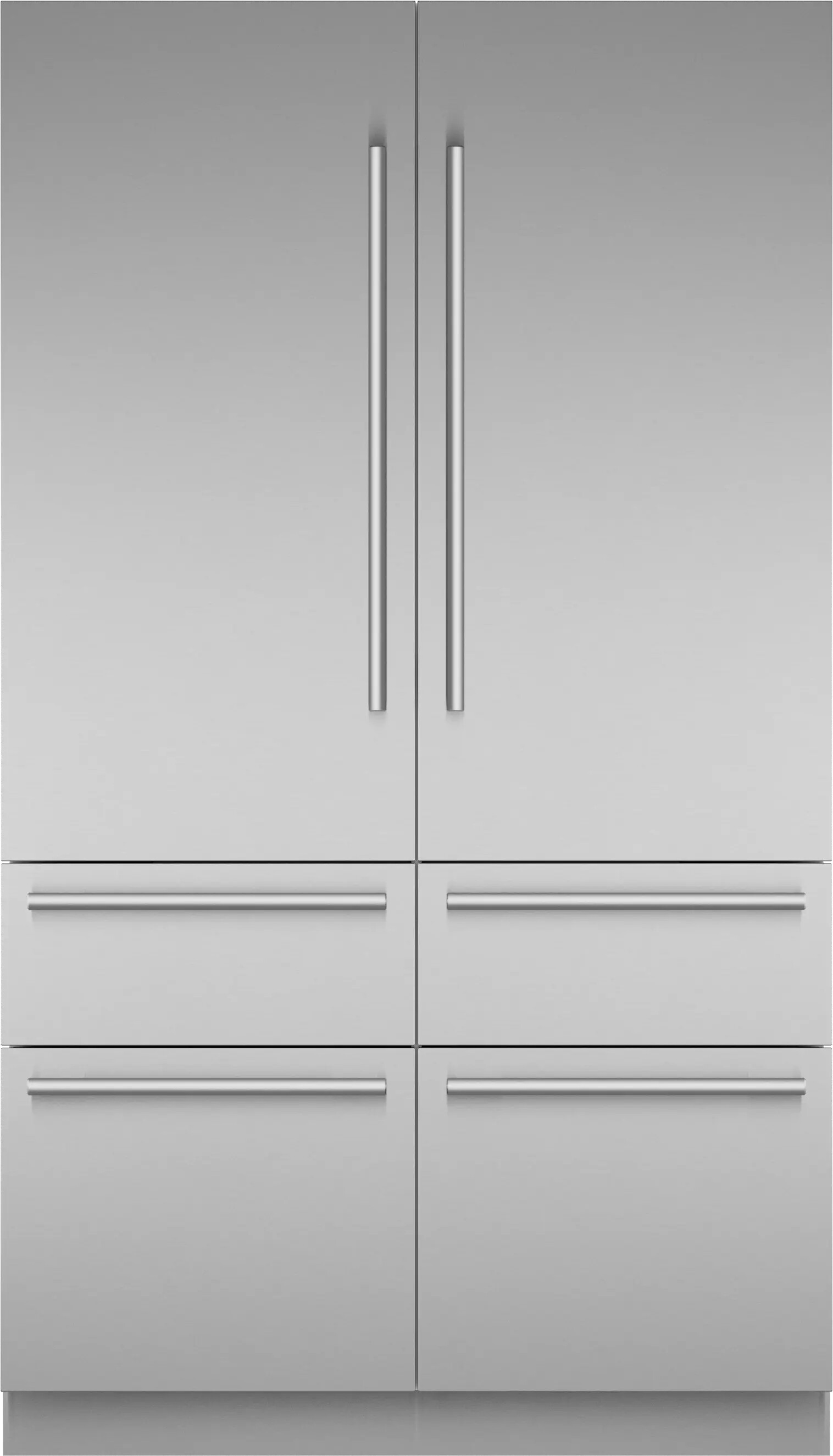 Thermador T48BT112NS Freedom, Built-In French Door Bottom Freezer, Stainless Steel Refrigerator for Unisex