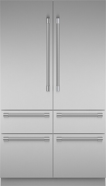 Thermador - Freedom Collection 48 in. Wide 26.8 Cu. Ft. French Door Bottom Freezer Built-in Smart Refrigerator - Stainless Steel — FIN-0020115 | Fridge.com