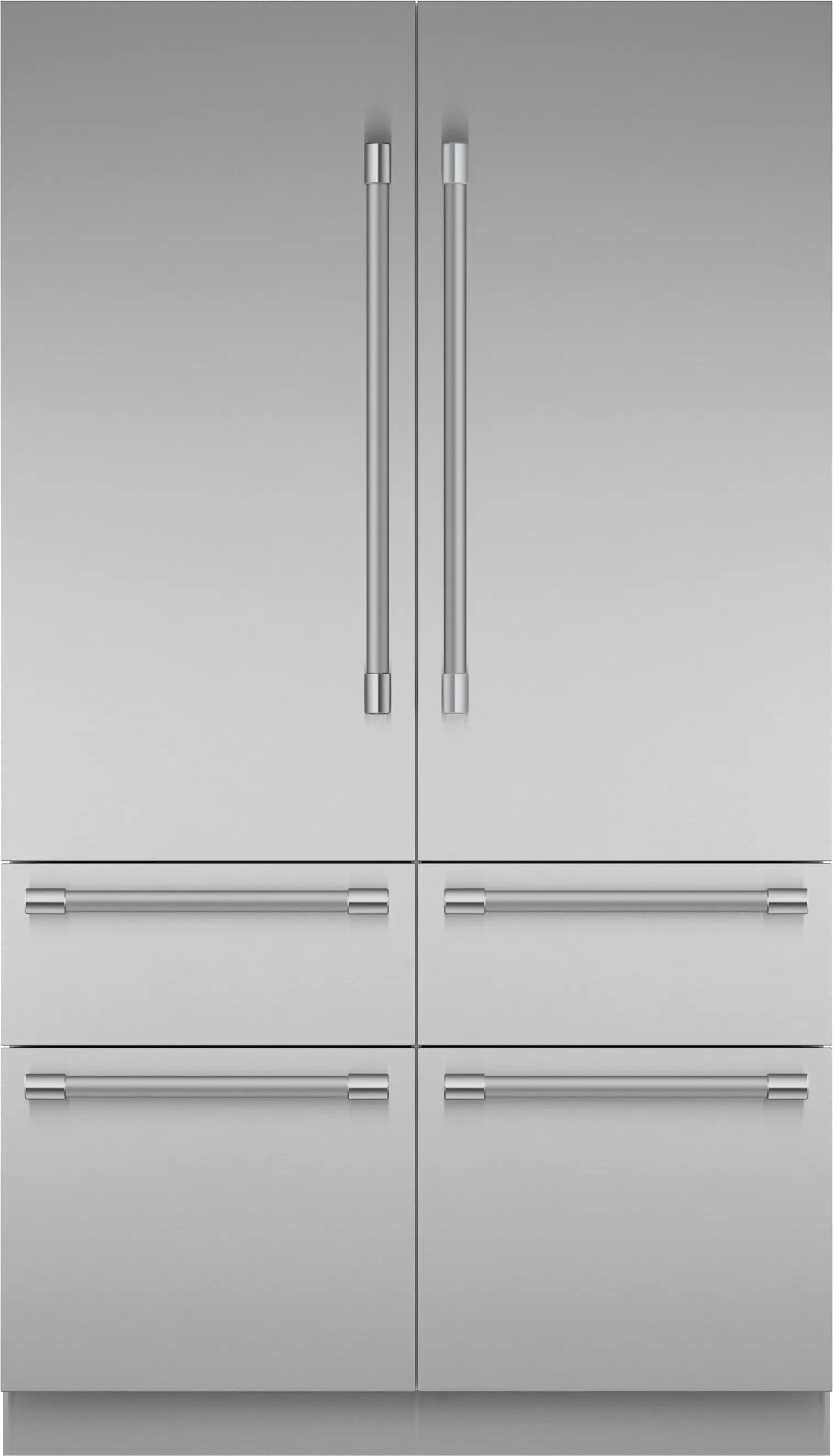 Thermador T48BT122NS Freedom, Built-In French Door Bottom Freezer, Stainless Steel Refrigerator for Unisex